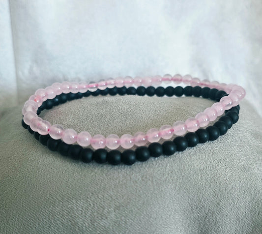 Double natural bracelets